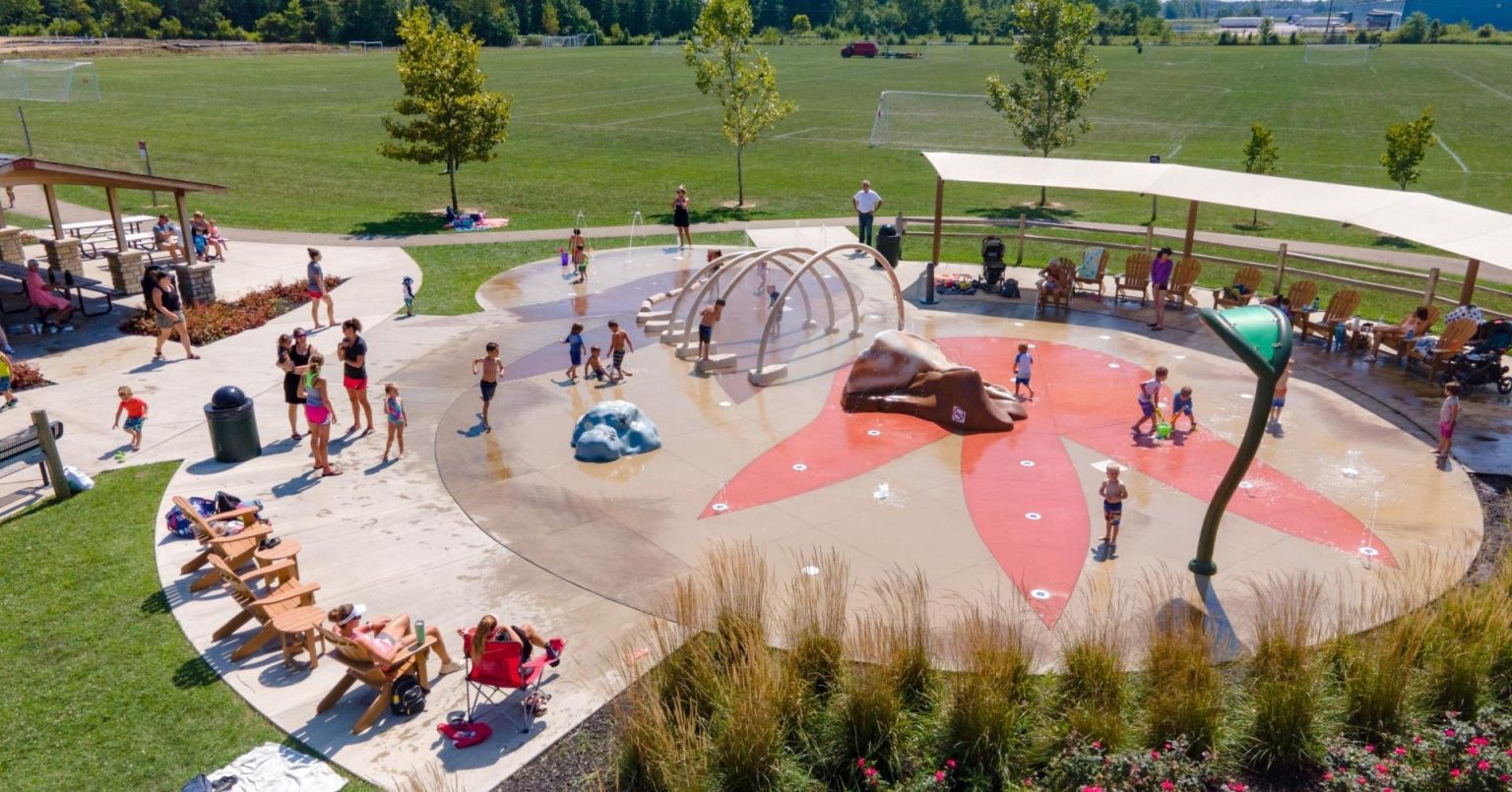 Veterans Park Splash Pad - Delaware County CVB